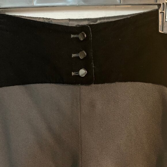 Valentino Straight Leg Black Dress Pants Womens Size 10 - Picture 3 of 5